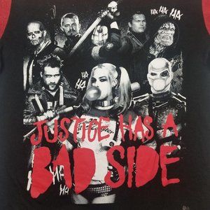 DC Comics Suicide Squad Justice Has Bad Side Shirt